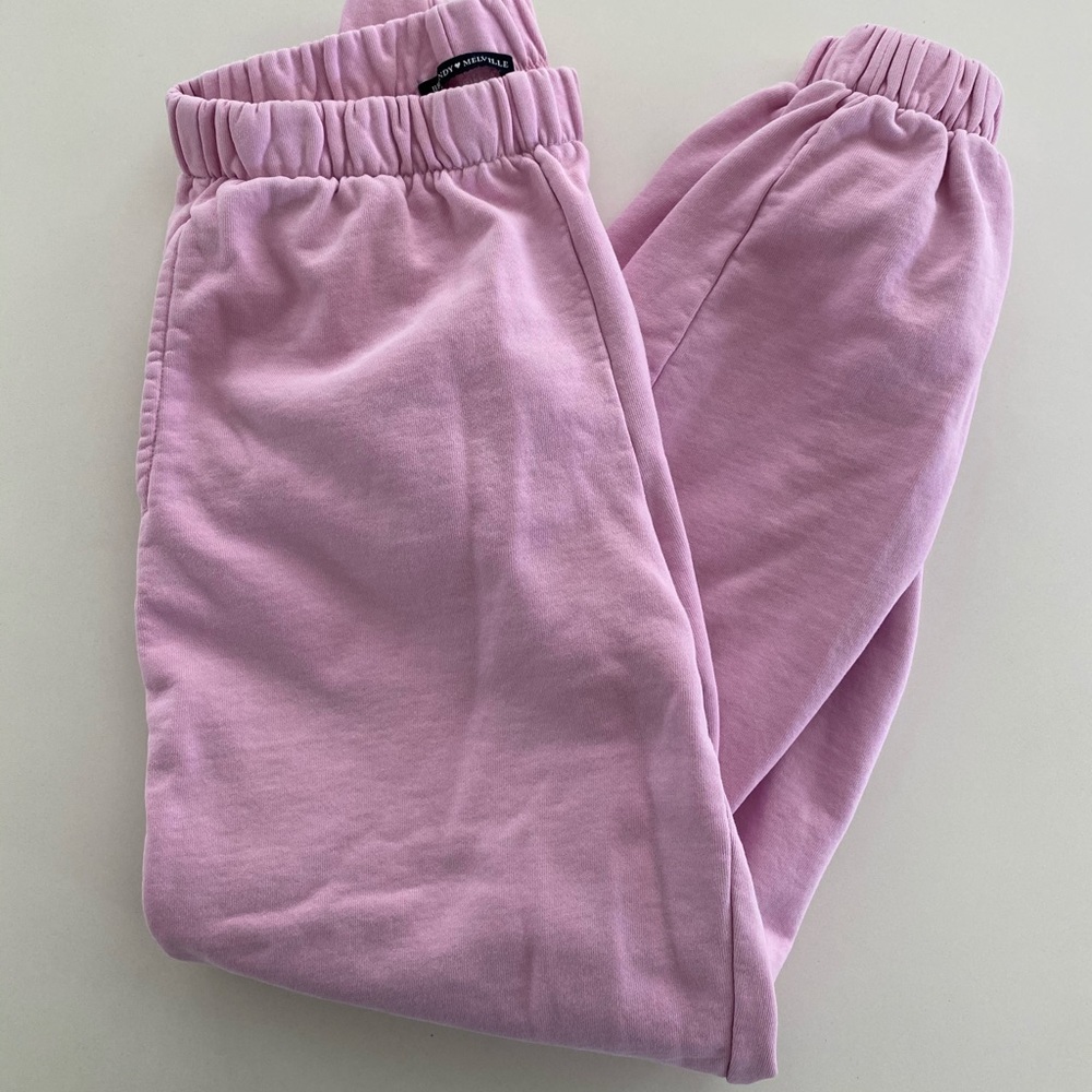 Brandy Melville Rosa Sweatpants